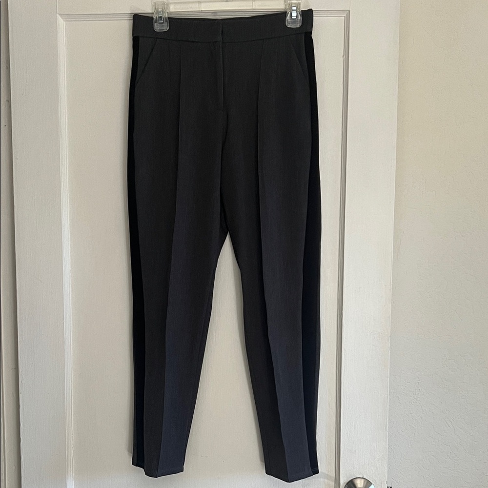 Krisa Track Trouser in Slate Woman’s Pants size Small/Grey and Black
